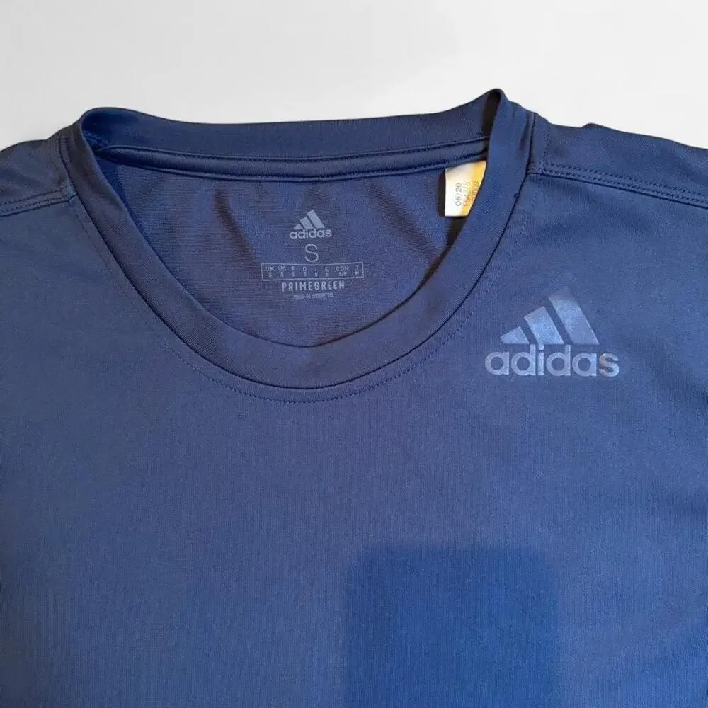 Adidas blue long sleeve shirt
